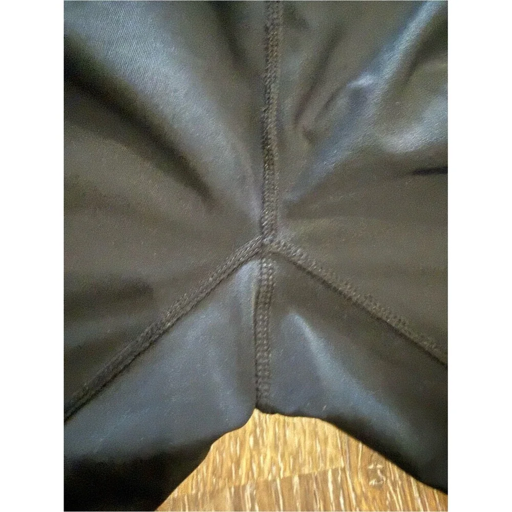 Nike womens small Black Track Joggers with White Swoosh